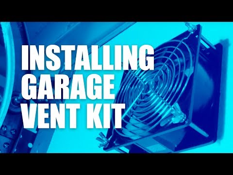 How to Install a Garage Exhaust and Vent System (Vent-a-Garage VG200) – DIY