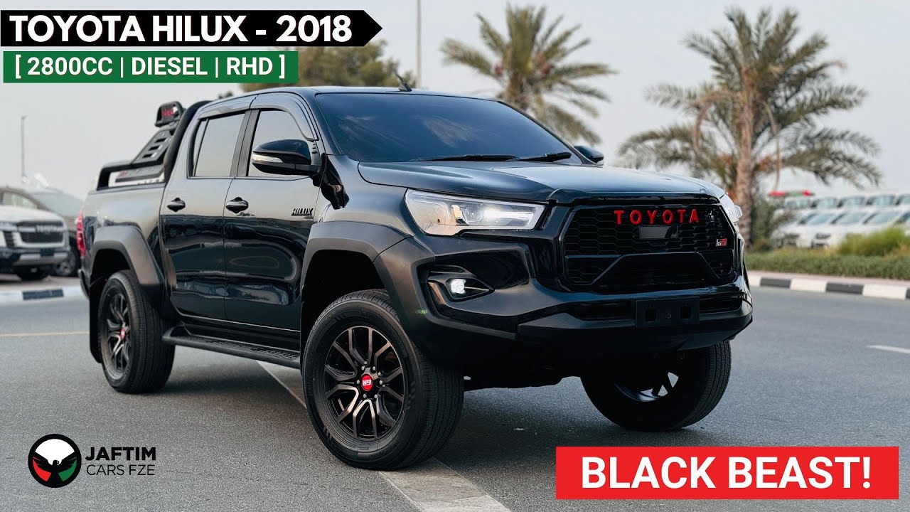 Toyota Hilux GR SPORTS KIT INSTALLED | PREMIUM SPORTS BAR | RHD | 2.8L DIESEL | ELECTRIC SEAT | 2018 video