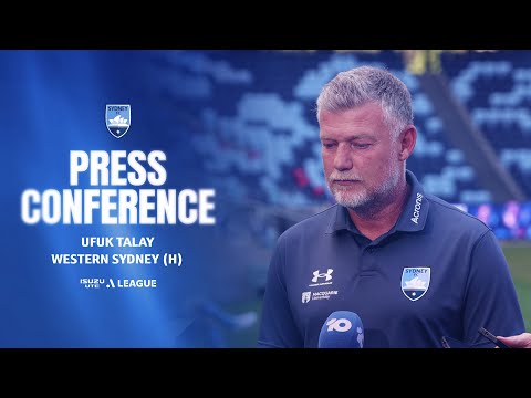 Ufuk Talay | Press Conference WSW (H) - Isuzu UTE A-League 2025/26 Round 15