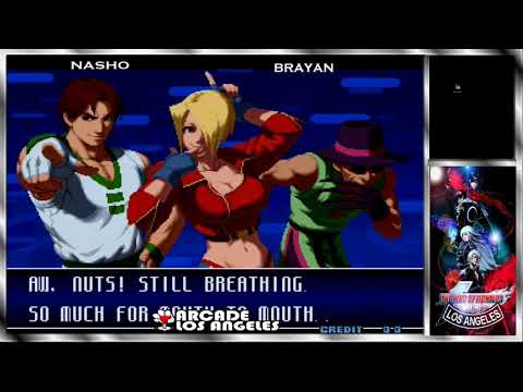 brayan vs nasho kof 2002 arcade los angeles lima peru