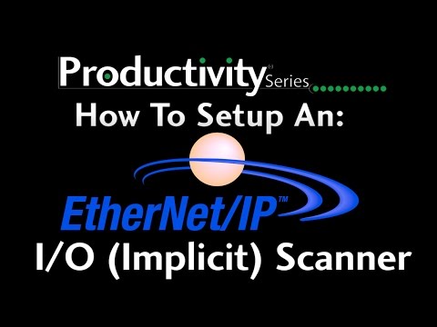 Productivity Series EtherNet/IP How to Setup an I/O (Implicit) Scanner at AutomationDirect