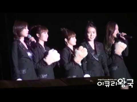 [Cam] 101106 T-ara Qri - Talk @ BIG4 Concert