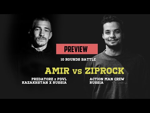 10 ROUNDS BATTLE - ZIP ROCK VERSUS AMIR // PREVIEW