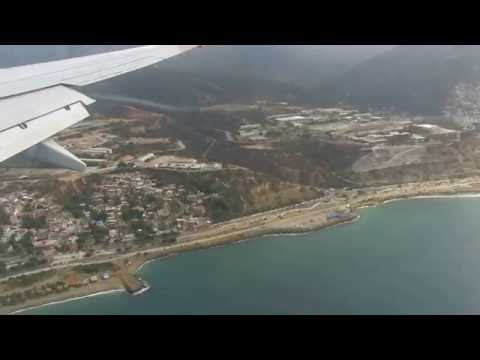 Aterrissagem na Venezuela! Landing in Caracas!