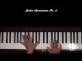 Satie Gnossienne No. 6 Piano Tutorial SLOW 