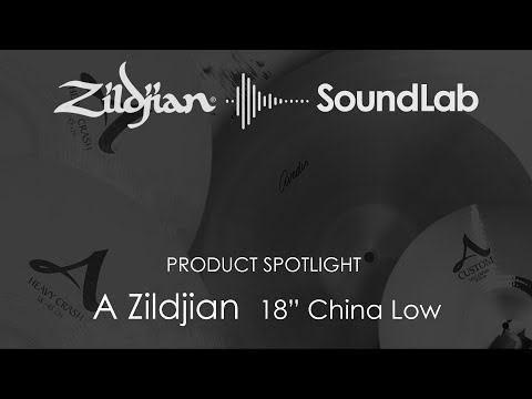 Zildjian 18" A  China Low Cymbal - A0344 - 642388103845 Traditional/Brilliant image 2