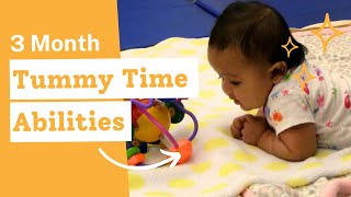 Tummy Time Abilities at 3 Months