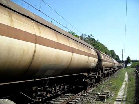 Ferrocisterne Zags + E655 con MRV Pomezia - Terni