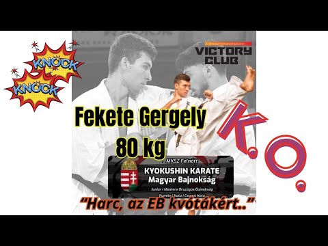 Testütés és fej térdelés K.O. Kyokushin Magyar Bajnokság 2024#shinkyokushin #hizageri