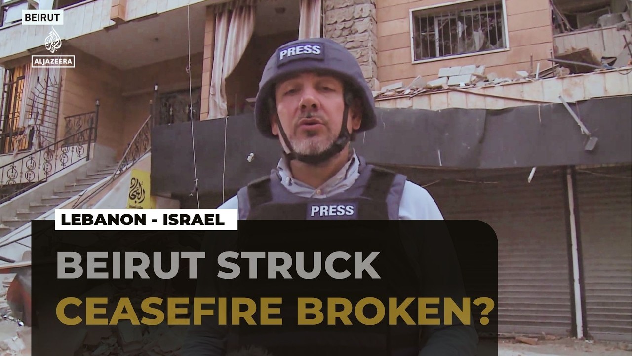 Beirut Southern suburb hit by airstrike : Casualties reported amid rising tensions