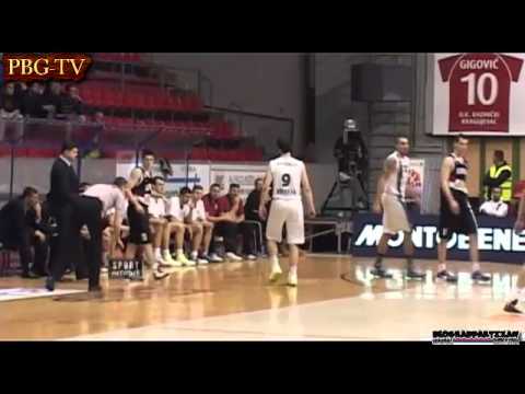 Kragujevac, Kup Srbije, 1/4 finale: Partizan - Sloboda 73:50