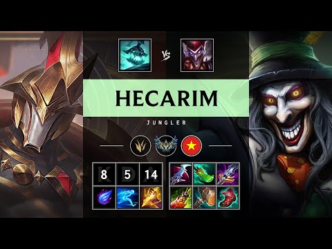 Hecarim Jungle vs Shaco - VN Challenger Patch 25.10