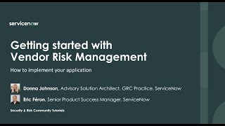 Vendor Risk Management: get started with this product demo