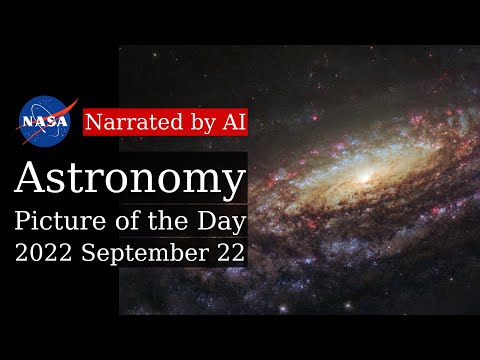 APOD: 2022-09-22 - NGC 7331 Close Up (Narrated by Joanna)