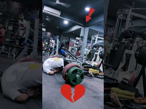 Live accident in gym🥺🥺 #accident #viral #blackout #shorts