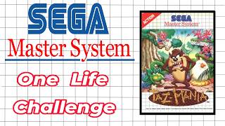 Master System One Life Challenge Taz-Mania