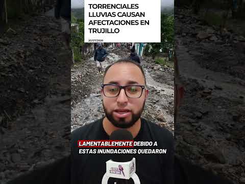 Fuertes Lluvias Causan Afectaciones En El Estado Trujillo🇻🇪🚨😱🌦🌊
