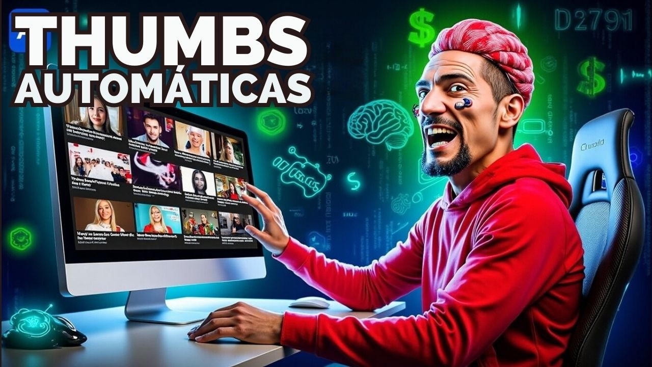 Você Nunca Mais Vai Fazer Thumbnails Manualmente Depois de Conhecer Esta IA!