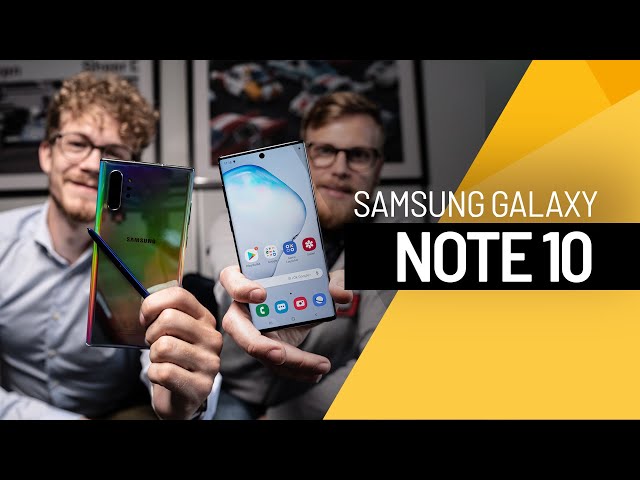 YouTube Video - Samsung Galaxy Note10 smarttelefon