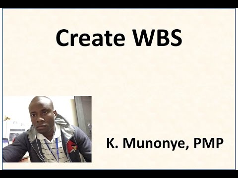10 Project Scope Management   Create WBS Video