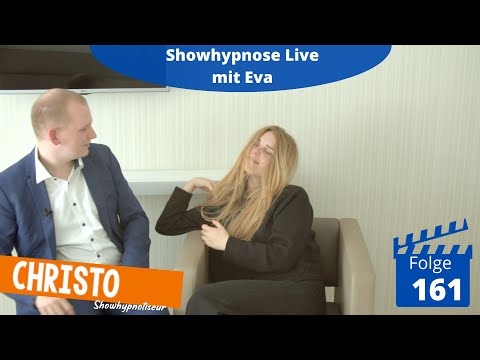 Christo hypnotisiert! - Showhypnose (Folge 161) - Eva schläft durch ihre Haare ein!