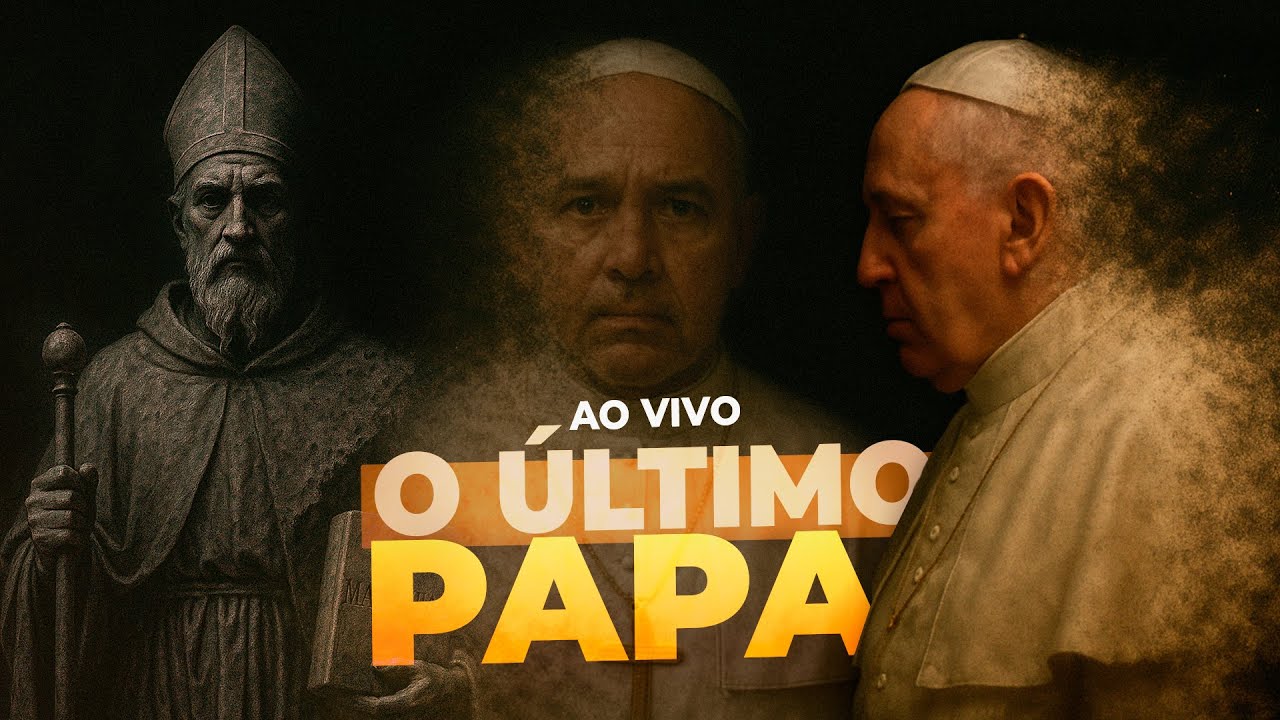 PROFECIA DE SÃO MALAQUIAS E O ÚLTIMO PAPA - Ao Vivo - Lamartine Posella