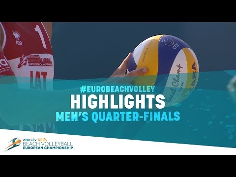 Men's Quarter-Finals | Highlights | #EuroBeachVolley 2018