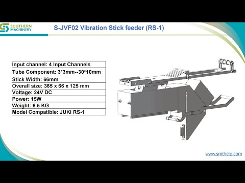 JUKI vibration feeder video