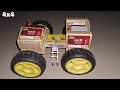 4x4 Mini Tractor Frome Matches Box Diy M