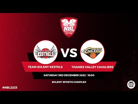 NBL1: Team Solent Kestrels v Thames Valley Cavaliers - 3.12.2022
