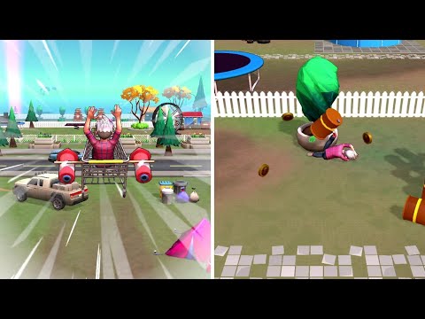 Jackass Human Slingshot Gameplay | Android, iOS | Game - YouTube