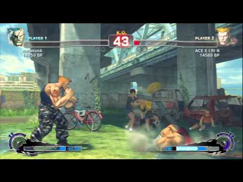 SSF4 NANAKUN4 VS ACE E I RI N HD