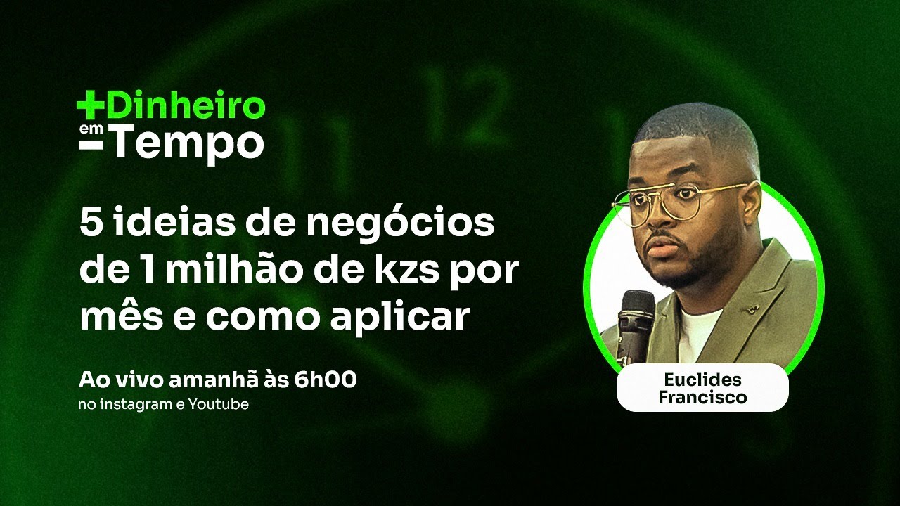 5 ideias de negócios de 1 milhão de kwanzas mês