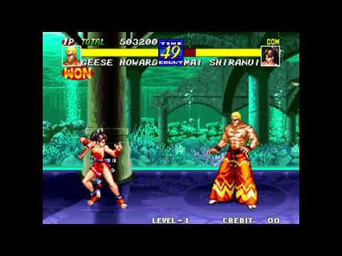 Fatal Fury 3 - Geese Howard vs Mai Shiranui | Single Match | 2022-04-20