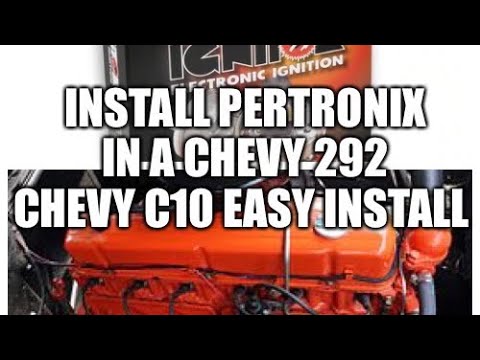 Chevrolet 292 Pertronix Install! - No skill needed! Get rid of points fast, cheap and easy!!
