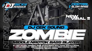 Download lagu DJ CEK SOUND ZOMBIE TRAP PARTY MIDDLE NROTOK BASS HOREG FYP TIKTOK 2026 mp3