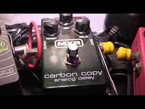 The Razorblades - Equipment-Doku/Rig-Run – Gitarre