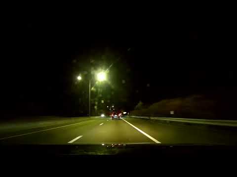 Driving along Route 146 South into Lincoln, Rhode Island