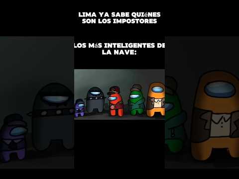 Los más inteligentes de la nave con lima: #amongus