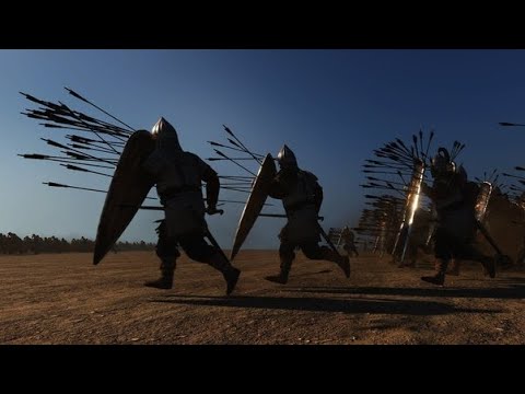 Ancient Archers Arrow Rain on Egyptian Spearmen !! | ULTIMATE EPIC BATTLE SIMULATOR 2 UEBS