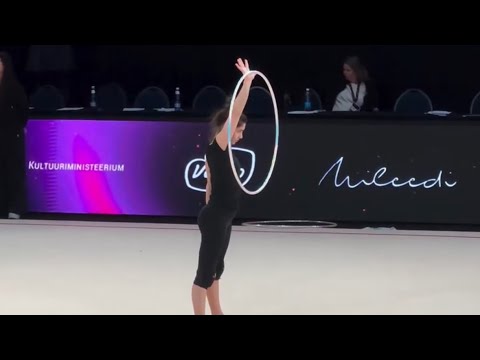 Sofia RAFFAELI (ITA) New Hoop - Podium Training - GP Tartu 2026