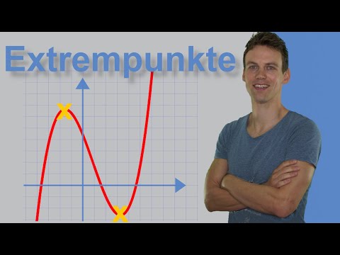 Extrempunkte - Kurvendiskussion #8 - Hochpunkte und Tiefpunkte berechnen und erkennen | f'(x)=0