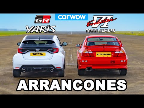 Toyota GR Yaris vs Mitsubishi Evo VI – ARRANCONES *Carrera Tommi Makinen*