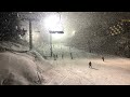 Blizzard Night Skiing at Niseko - Family (Easy) area