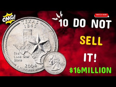 Most Valuable Rare State Quarters Worth Money -  Top 10 Most Valuable US State Quarters to Look For!