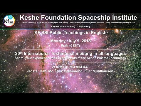 2018 07 09 PM 20th Public Meeting for Testimonials -Share Your Plasma Experience in Any Language