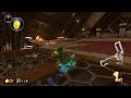 Mario Kart 8 Deluxe Bowser S Castle 150cc Green Yoshi W Biddybuggy