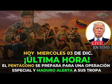 ¡ÚLTIMA HORA! EL PENTÁGONO SE PREPARA PARA UNA OPERACIÓN ESPECIAL Y MADURO ALERTA A SUS TROPA