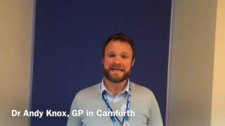 Dr Andy Knox providing some hints to stay well this winter