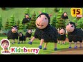 🐏 🐏 Baa Baa Black Sheep 🐏 🐏 +  🛏️ 🛌 Ten in the Bed 🛏️ 🛌 | Kidsberry Nursery Rhymes & Baby So